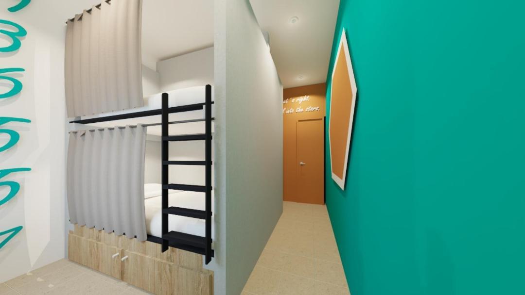 Why Not Rooftop Party Hostel Playa del Carmen Bagian luar foto